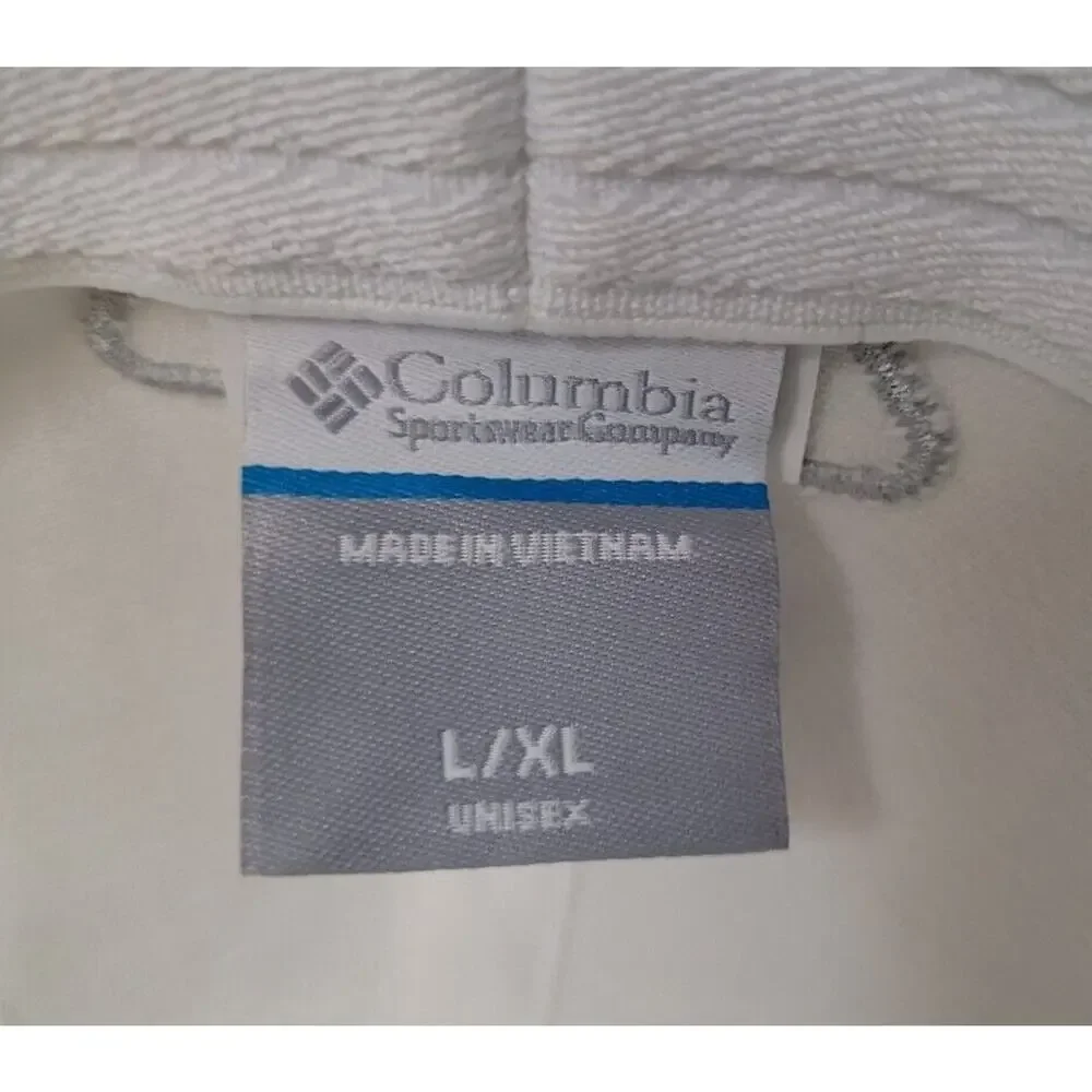 NEW Columbia HAT PFG Sword Fish Embroidered Omni shade White Blue Red Vintage
